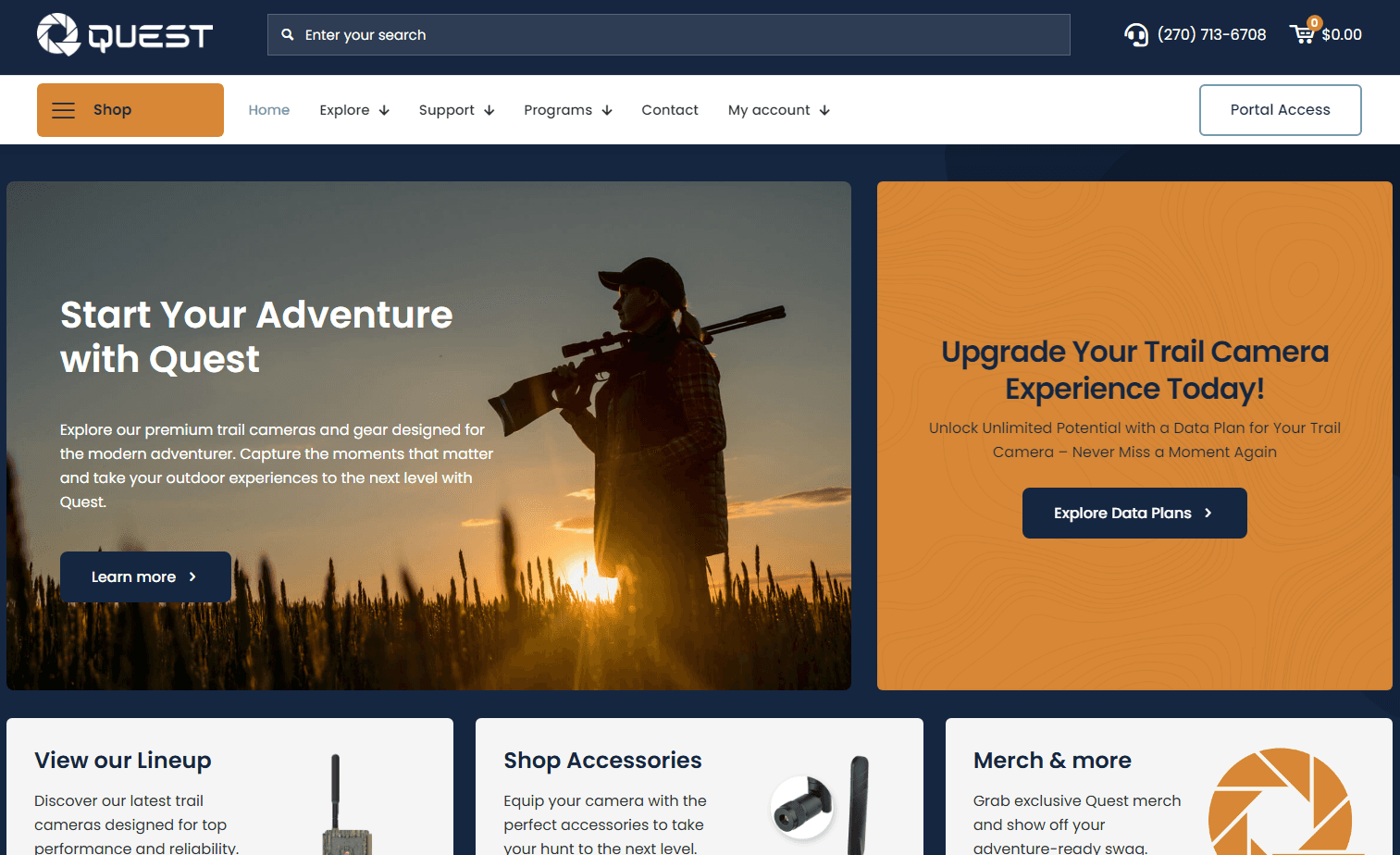 Quest Cameras — representative imagery from the engagement